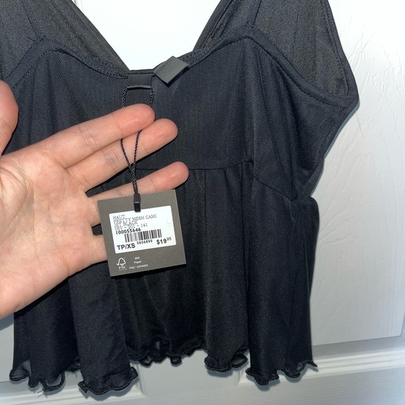 Pretty black mesh cami - Picture 4 of 4